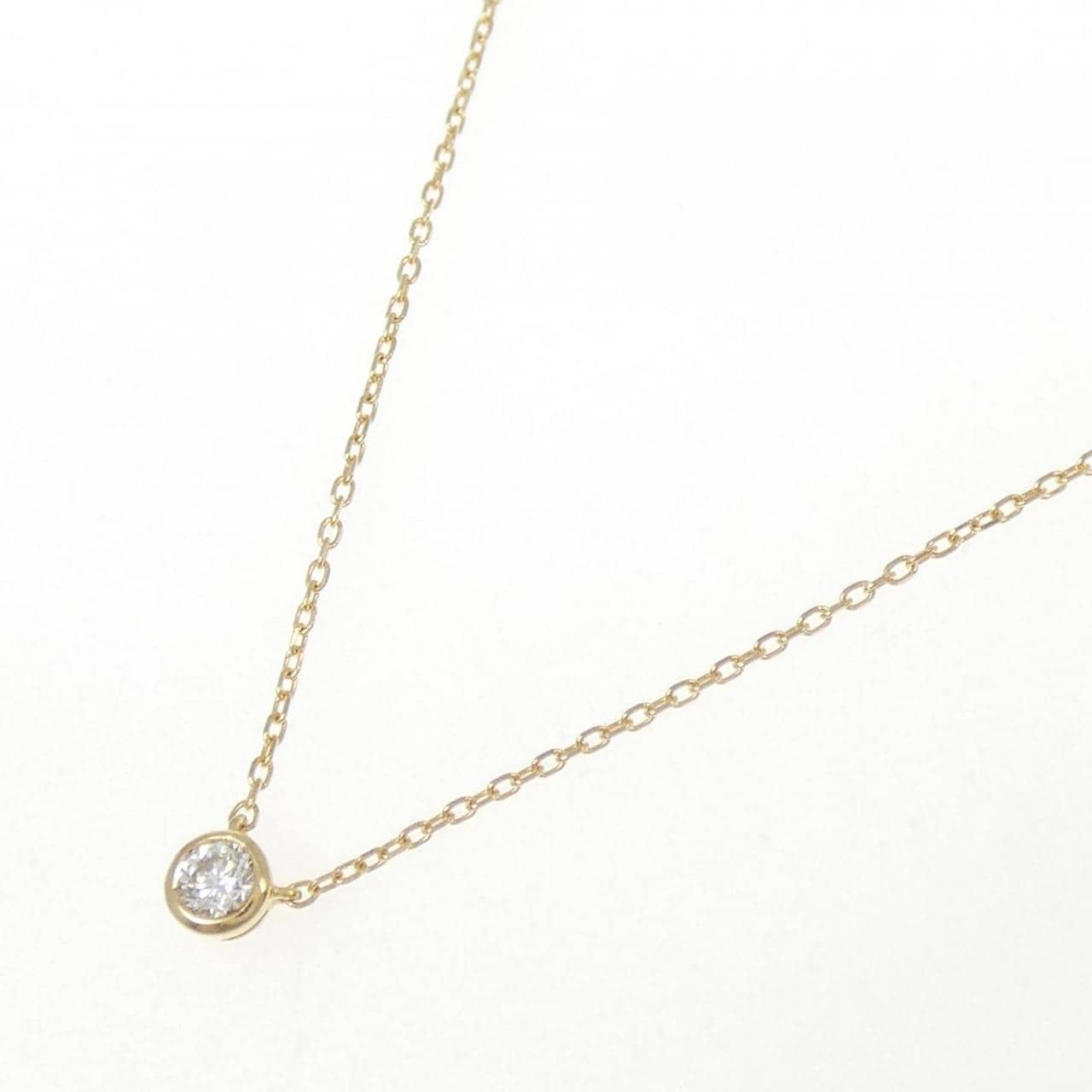 ヴァンドーム ダイヤモンド ネックレス 0.06CT