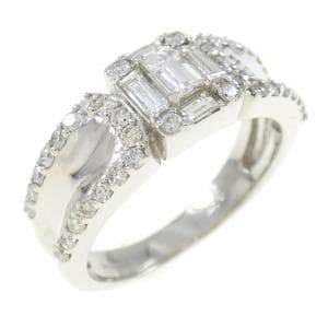 【新品】PT ダイヤモンド リング 0.70CT