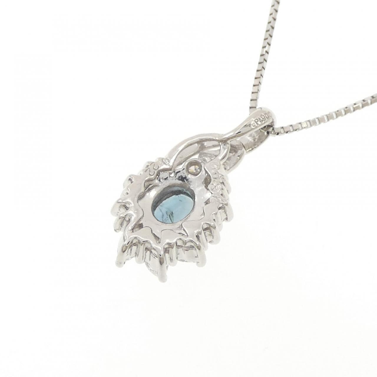 PT900/PT850 アレキサンドライト ネックレス 0.22CT
