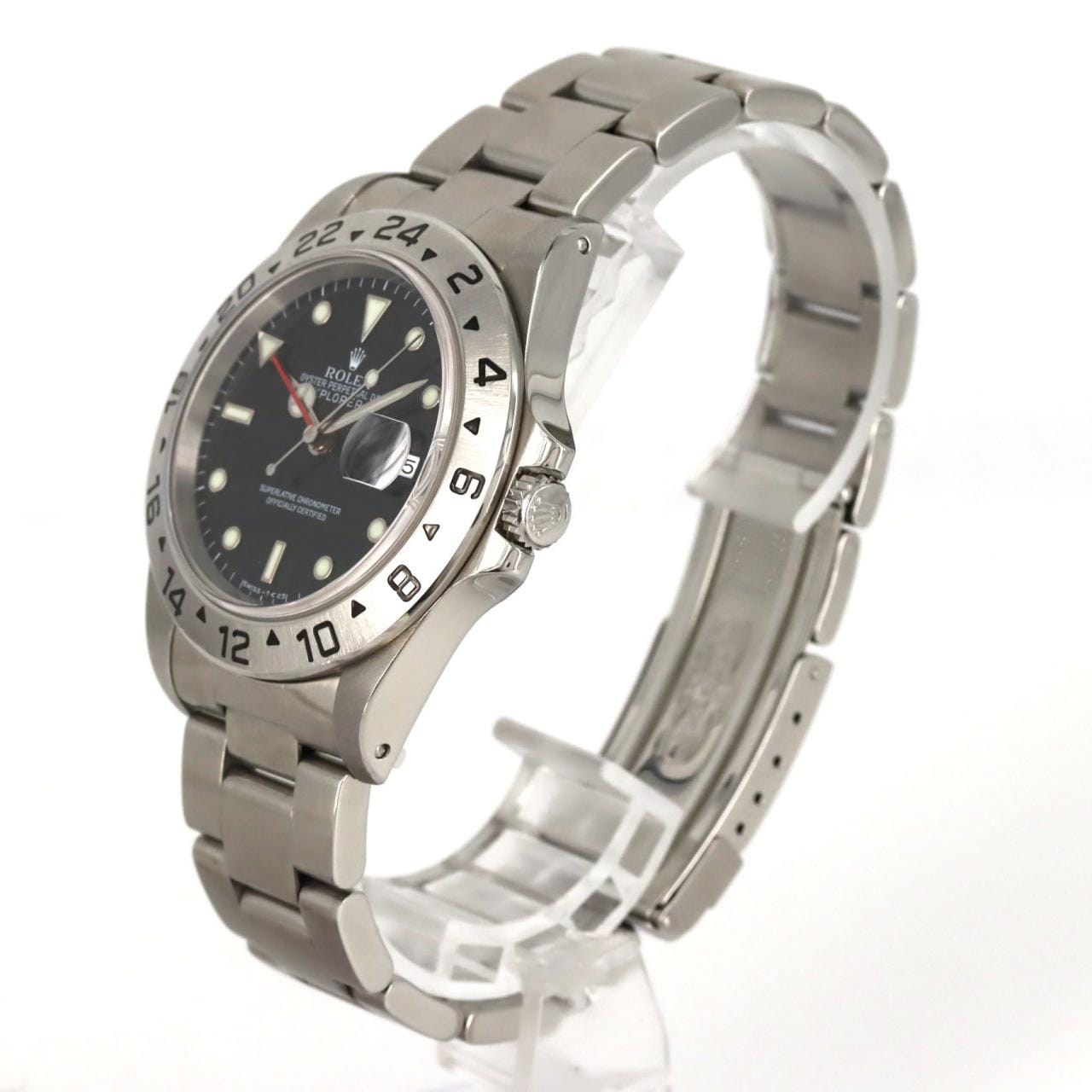 ロレックス エクスプローラーⅡ 16570 SS 自動巻 U番