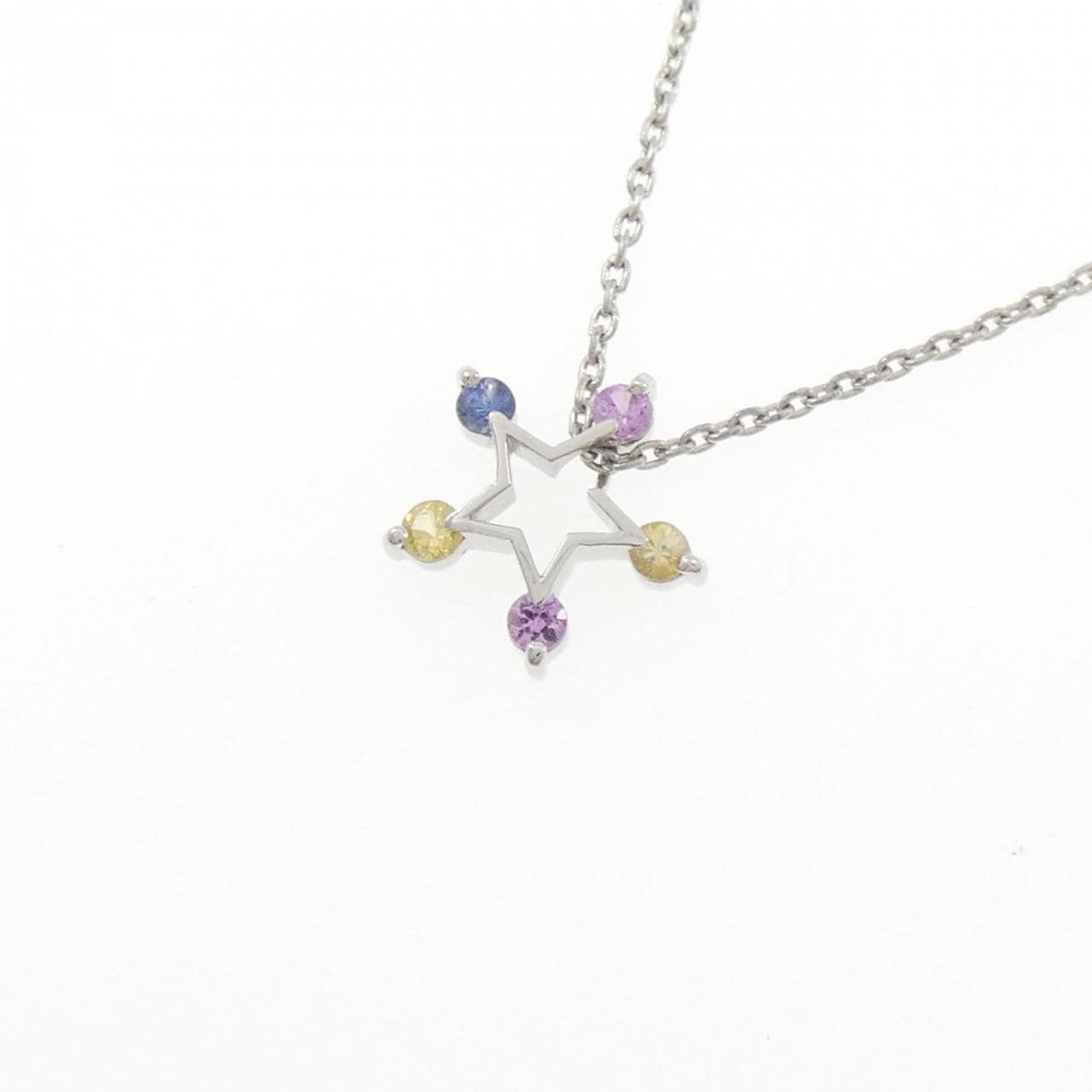 スタージュエリー スター サファイヤ ネックレス