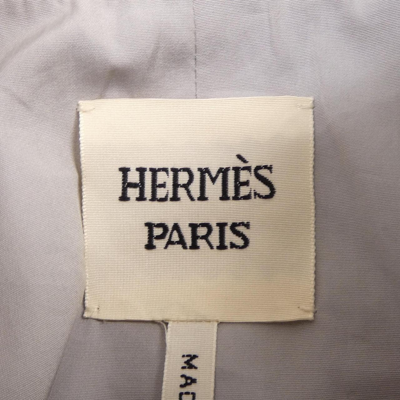 エルメス HERMES 66-7019 レザーコート