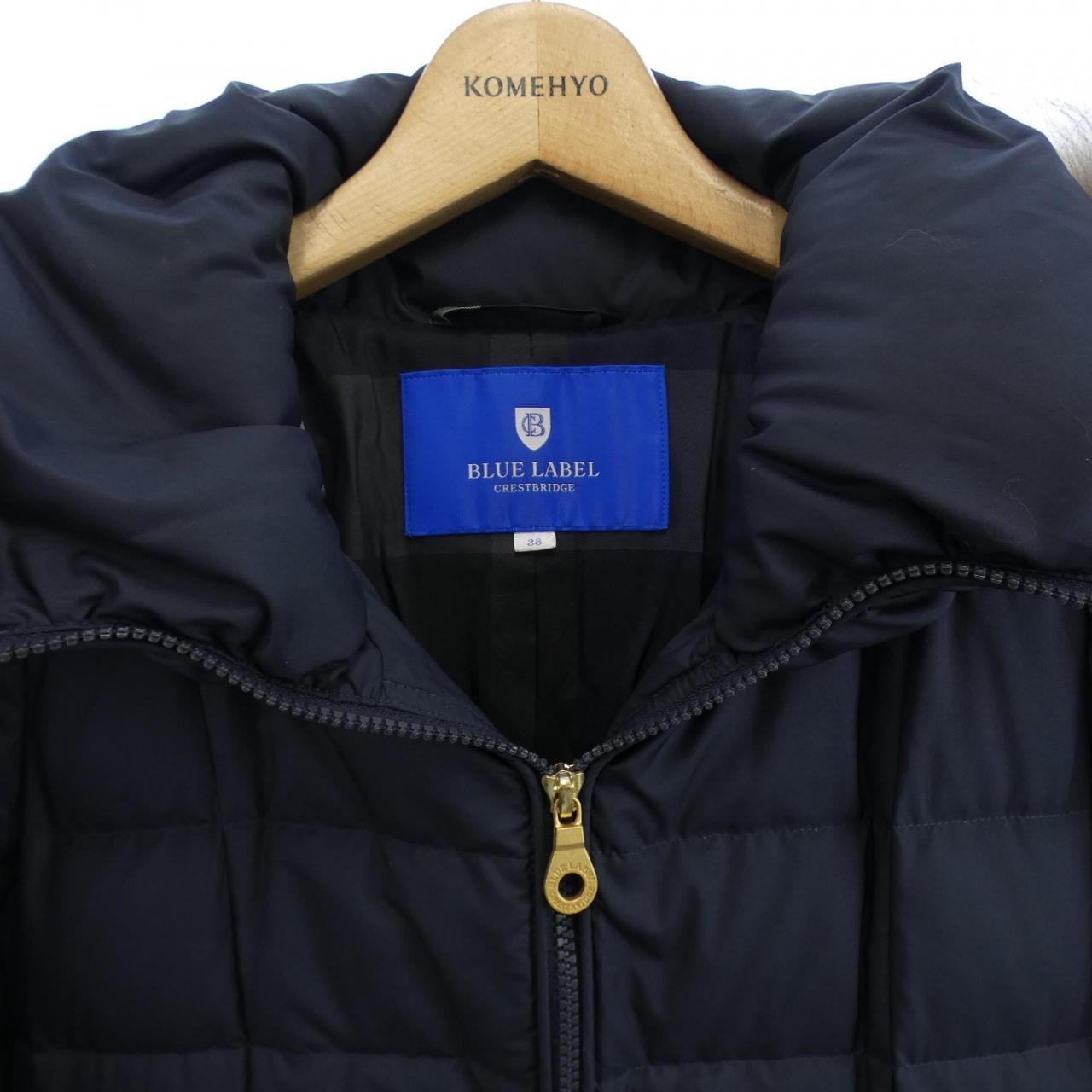 ブルーレーベルクレストブリッジ BLUE LABEL CRESTBRID ダウンコート