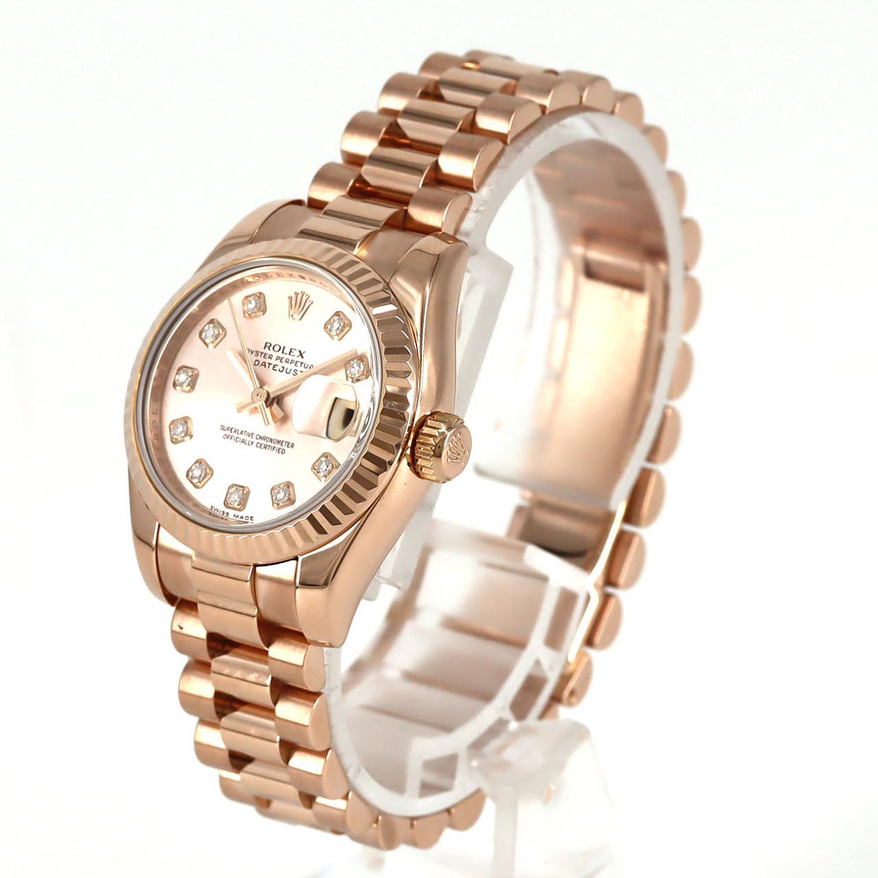 ロレックス デイトジャスト 179175FG PG･RG 自動巻 M番