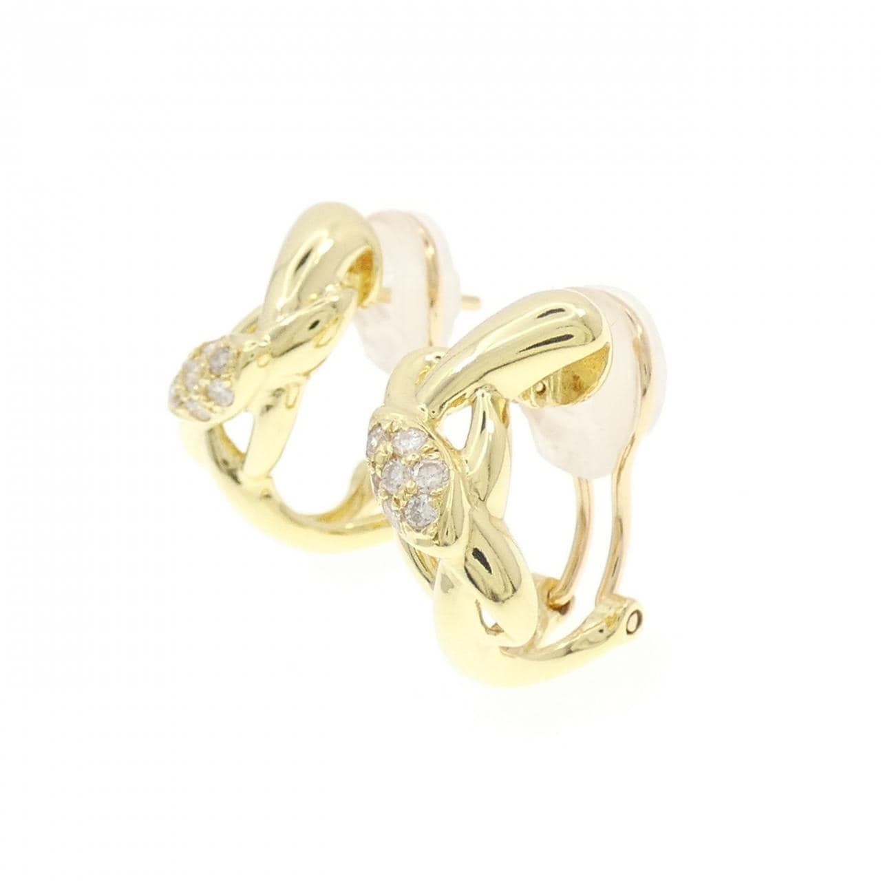 K18YG ダイヤモンド ピアス/イヤリング 0.20CT