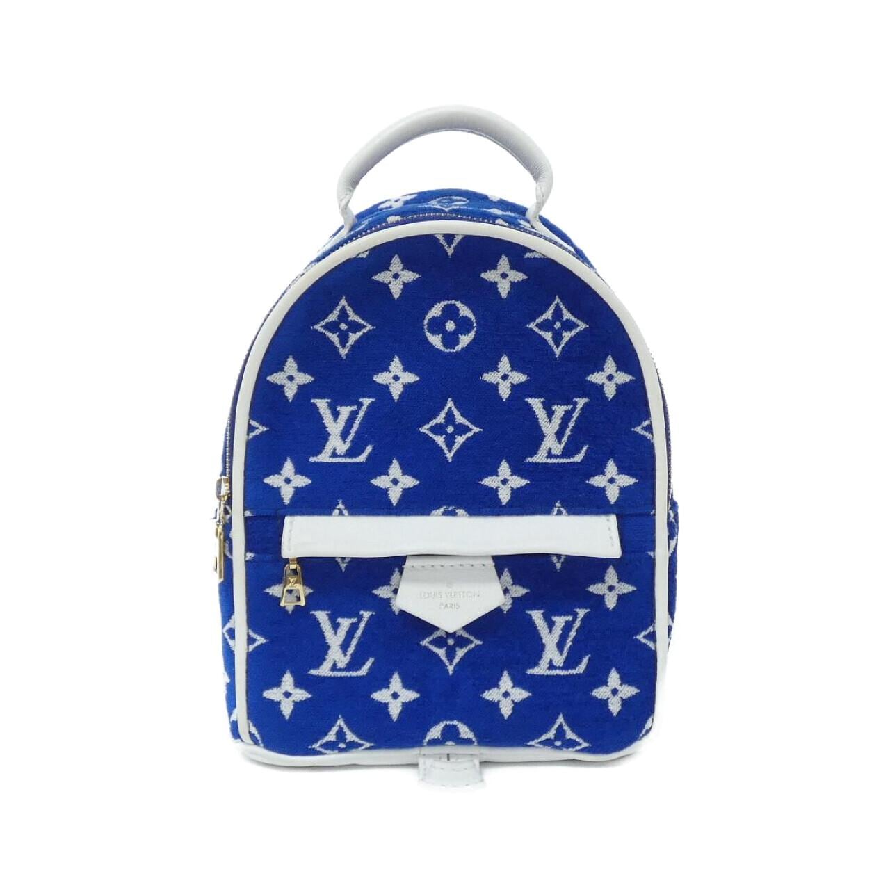 LOUIS VUITTON Monogram提花天鵝絨（LV 搭配）棕櫚泉背包 MINI M46207 包