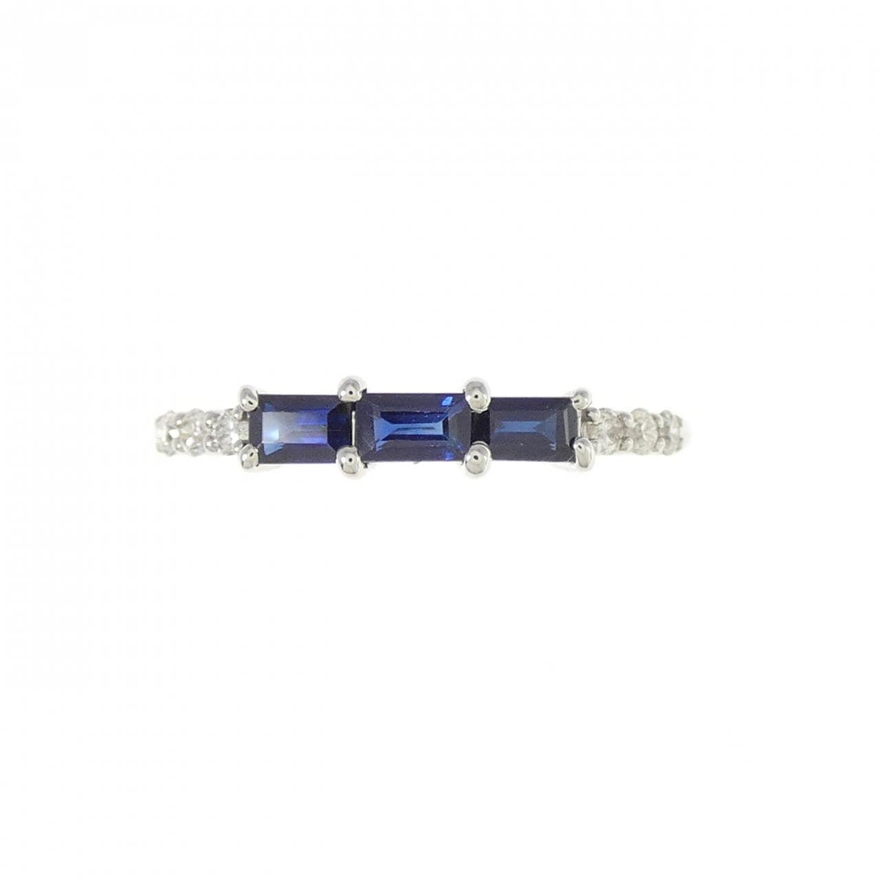 [BRAND NEW] PT Sapphire Ring 0.40CT