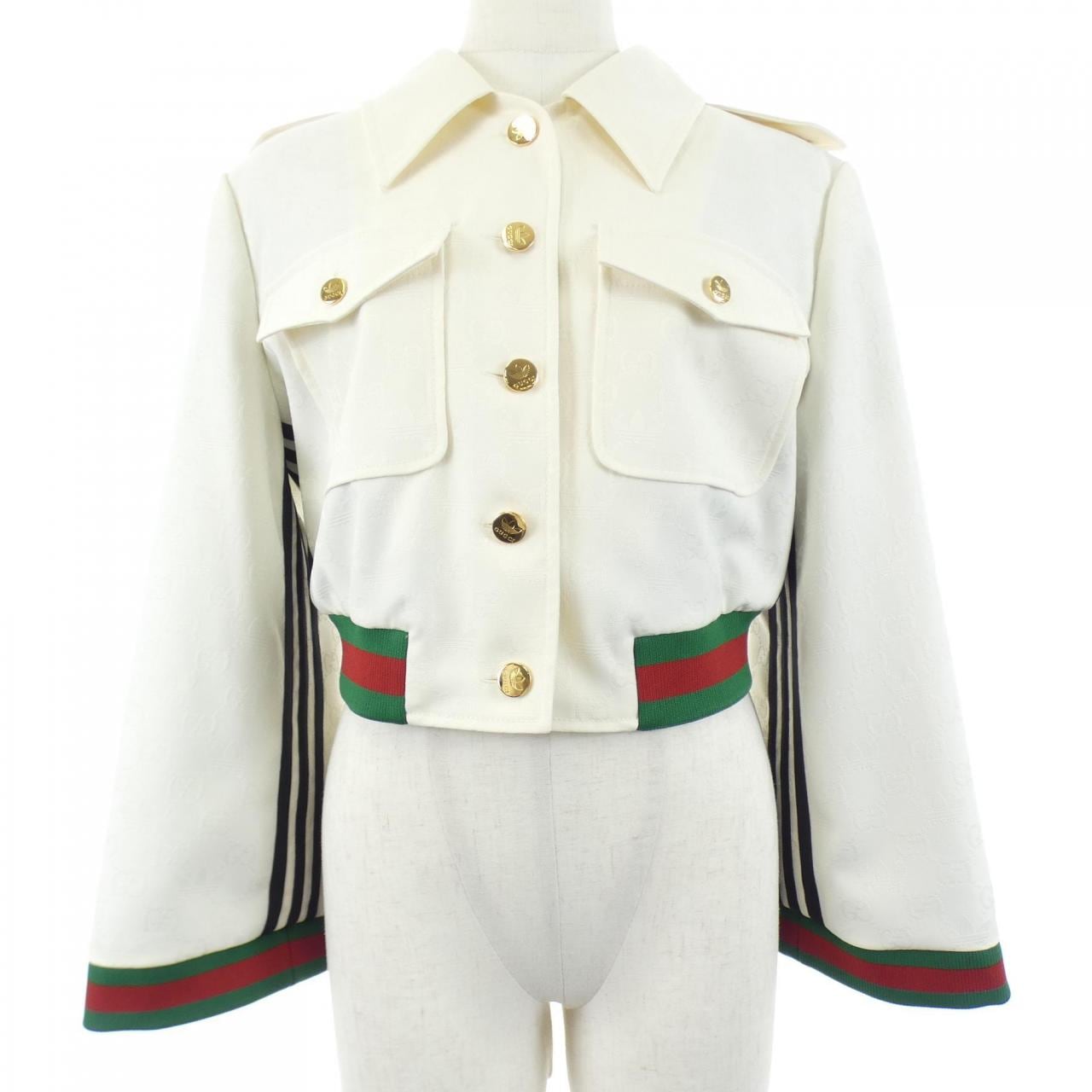 グッチ GUCCI ADIDAS 702987 ZAI22 ジャケット