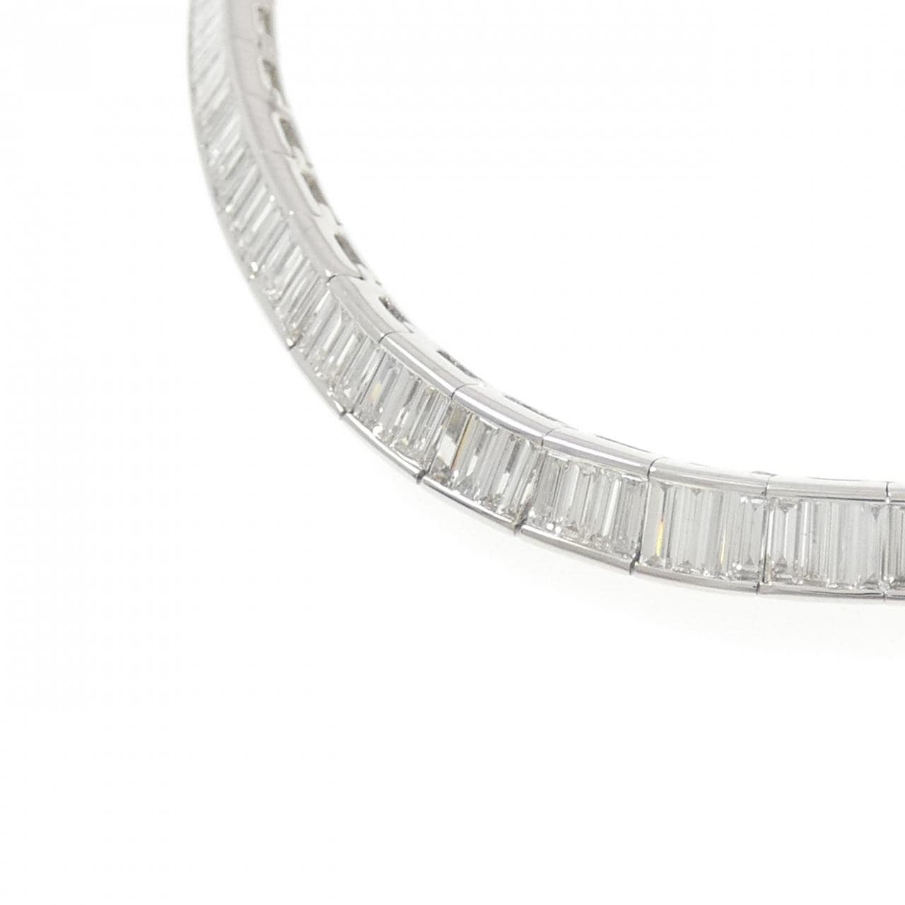 K18WG ダイヤモンド ネックレス 10.38CT
