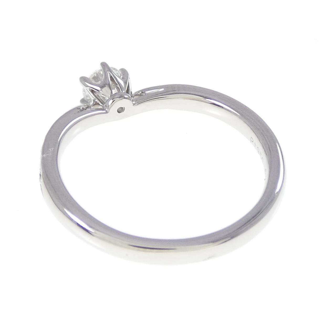 PT950 ダイヤモンド リング 0.253CT G VVS1 3EXT H＆C