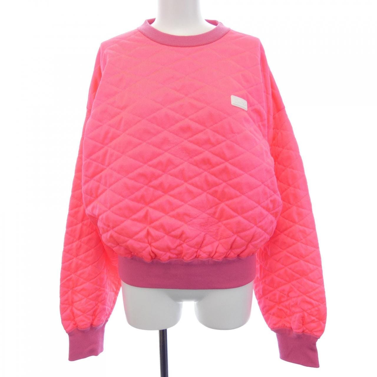 ルイヴィトン LOUIS VUITTON ホットピンクキルテッドプルオーバー FNKL06PT9 トップス