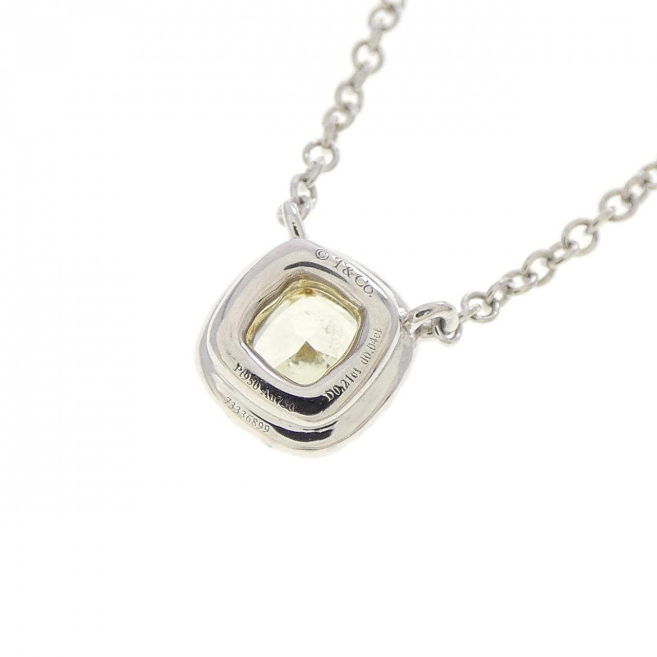 ティファニー ソレスト ネックレス 0.21CT FY VVS2