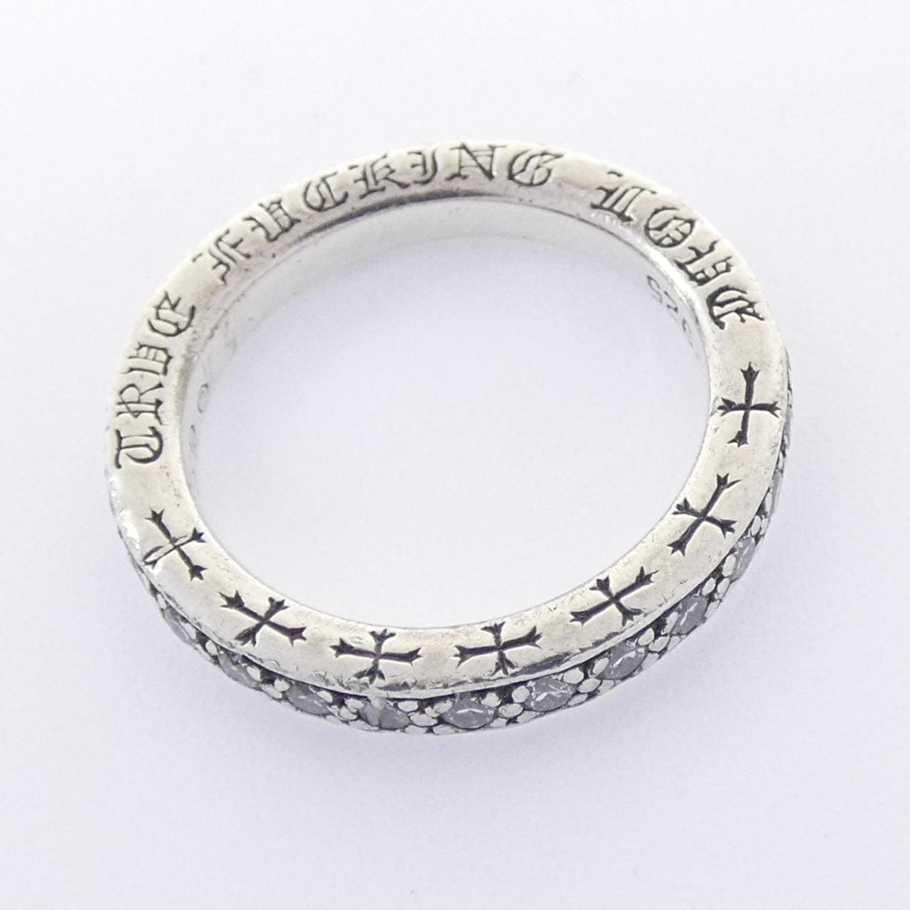 クロムハーツ CHROME HEARTS TRUE F**K DIA7.5 2364 304 8500 RING