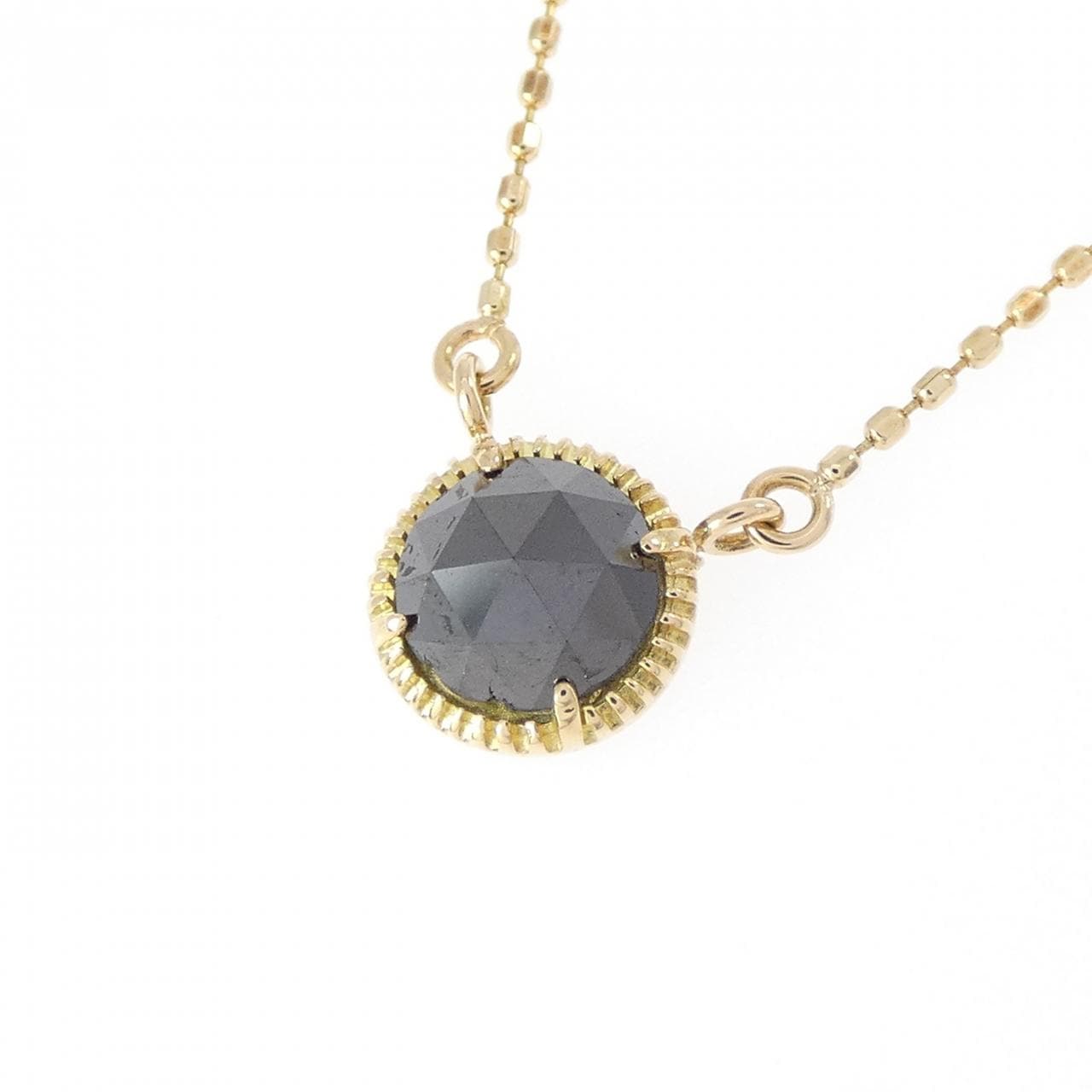 K18YG/750YG ダイヤモンド ネックレス 0.50CT