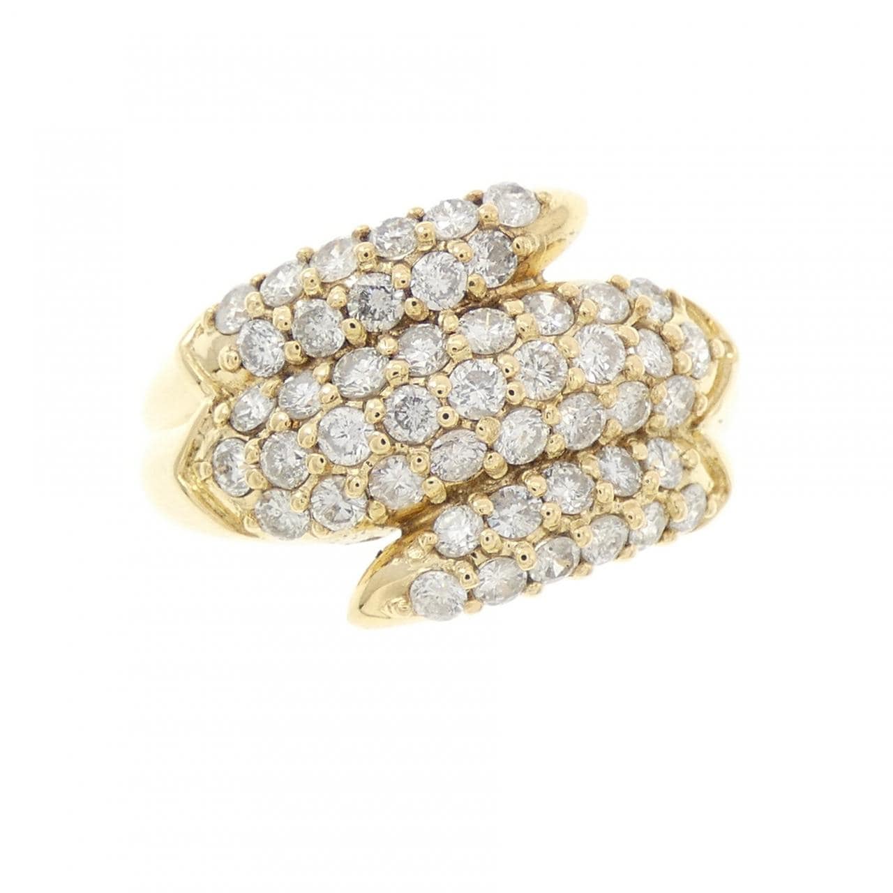 K18YG ダイヤモンド リング 1.00CT