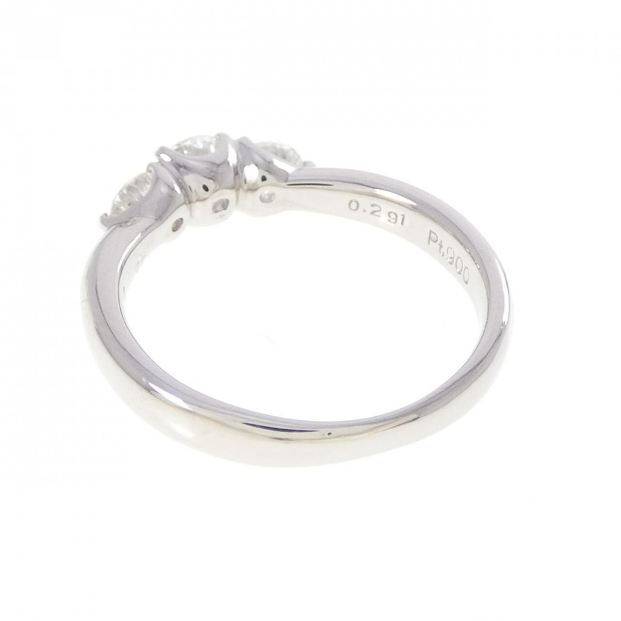 PT900 ダイヤモンド リング 0.291CT F SI1 VG