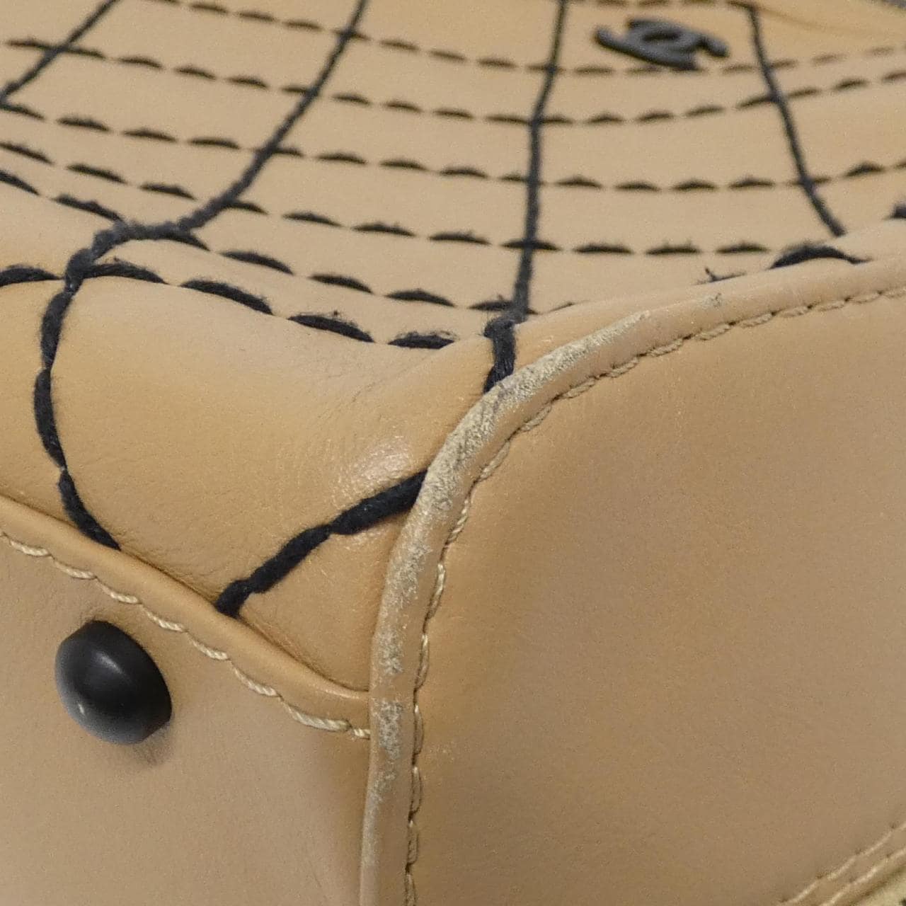 【ヴィンテージ】シャネル ワイルドステッチ ライン 14693 バッグ