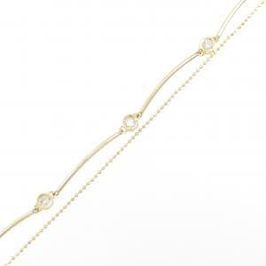 K18YG ダイヤモンド ブレスレット 0.30CT