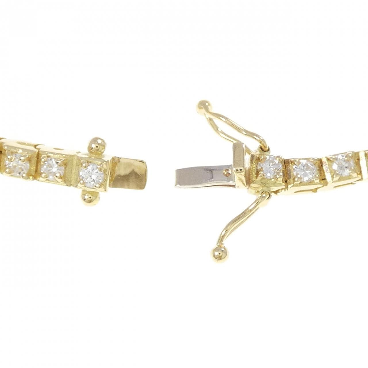 750YG ダイヤモンド ブレスレット 2.00CT