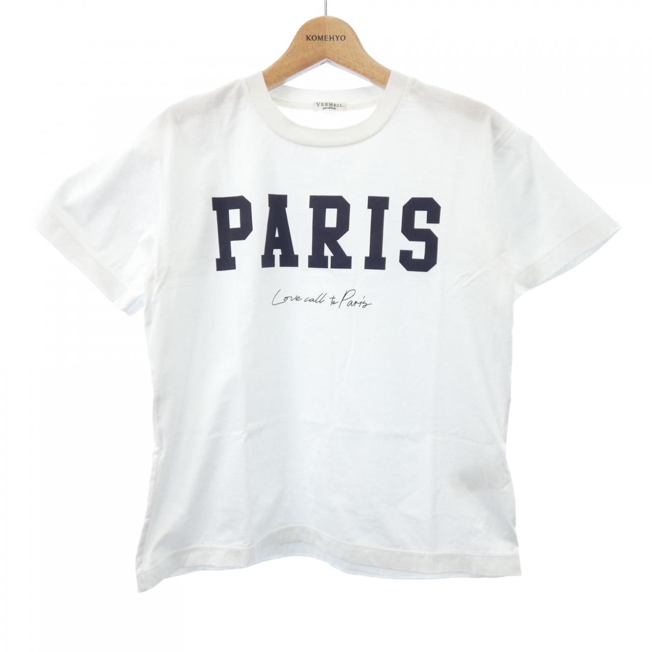 ヴェルメイユパーイエナ VERMEIL par iena Tシャツ