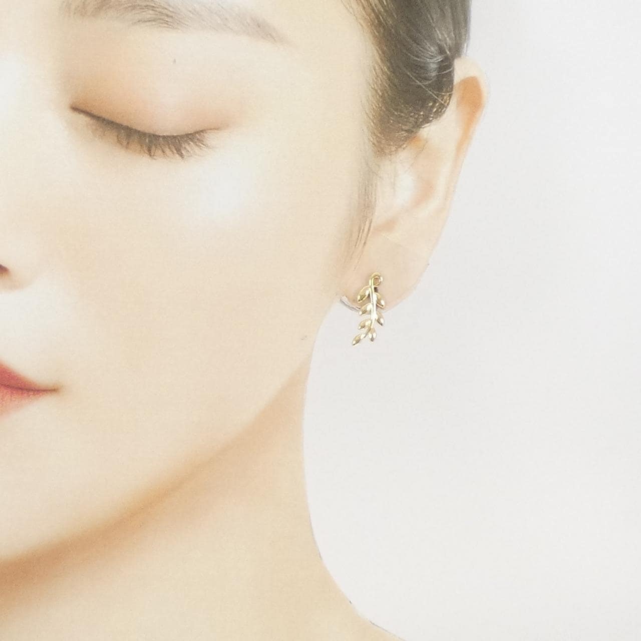 コメ兵｜ティファニー オリーブリーフ クライマー ピアス