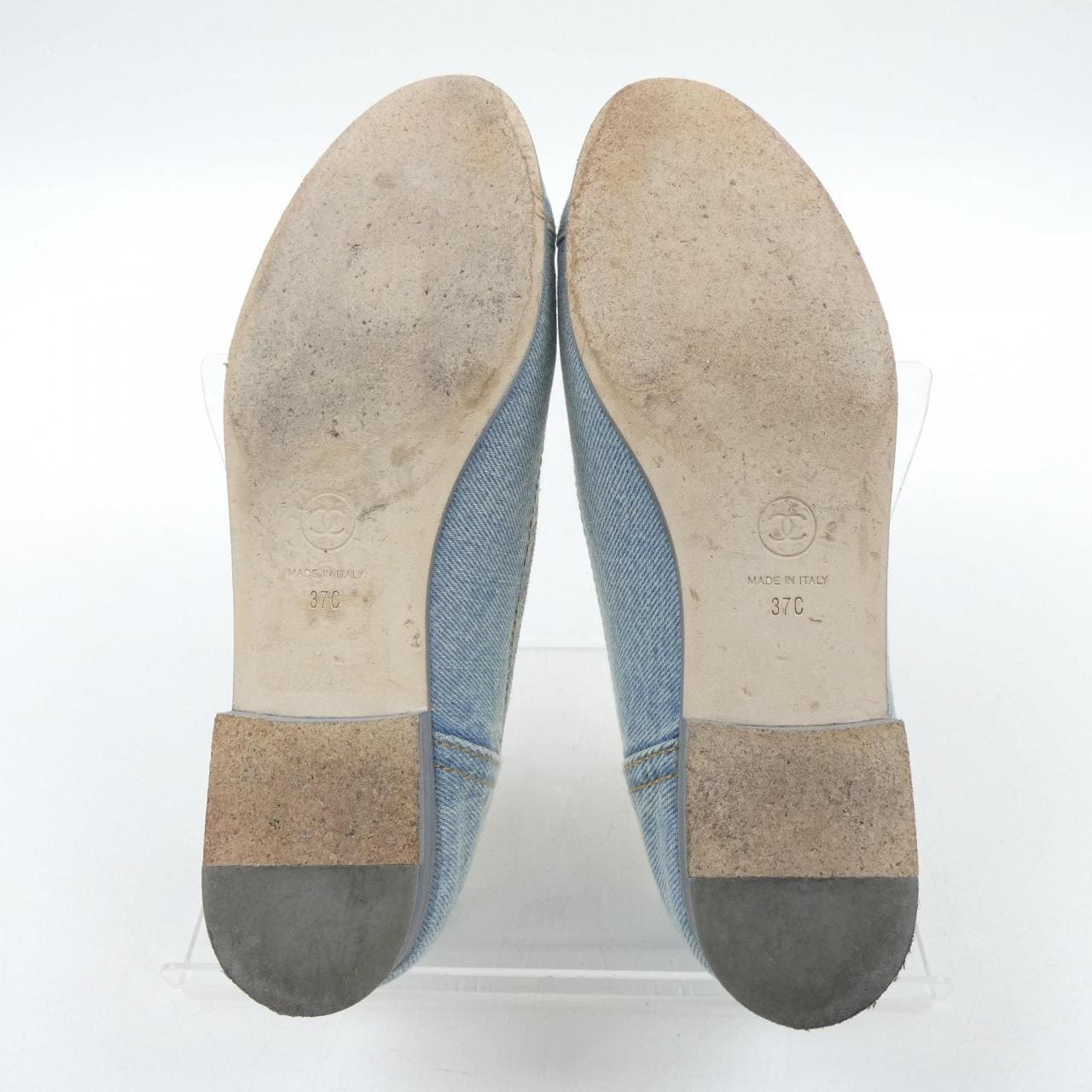 シャネル CHANEL G35780X53308 フラットシューズ