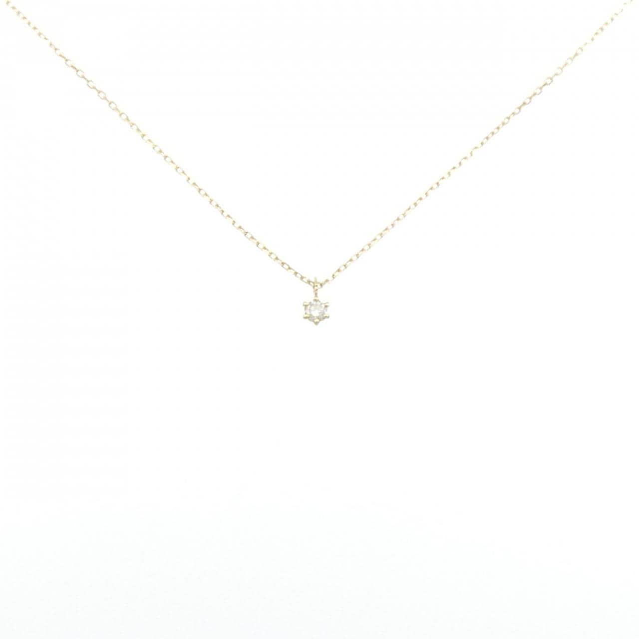 4゜C ダイヤモンド ネックレス