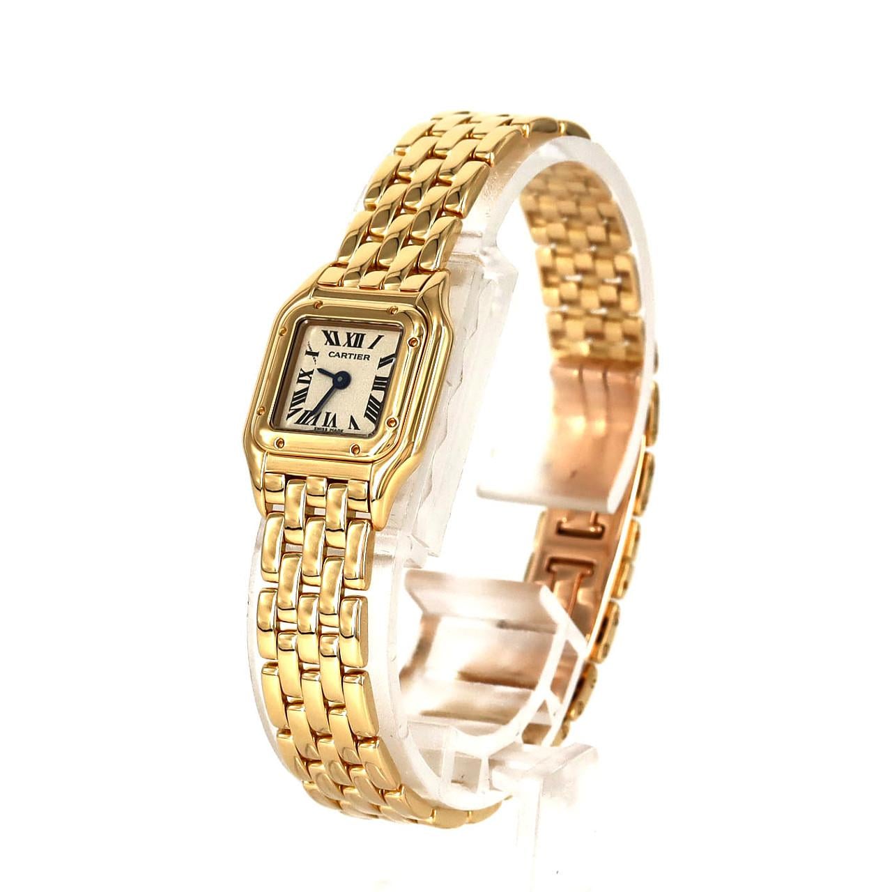 カルティエ ミニパンテール YG W25034B9 YG クォーツ