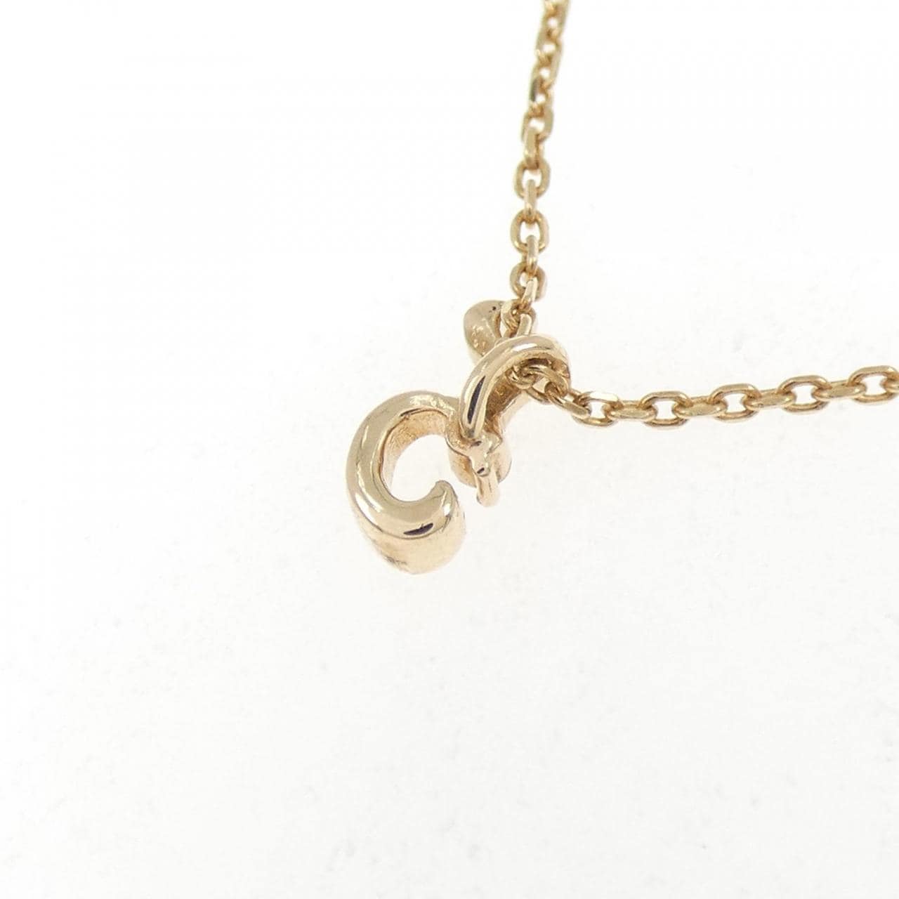 アガット ダイヤモンド ネックレス 0.01CT