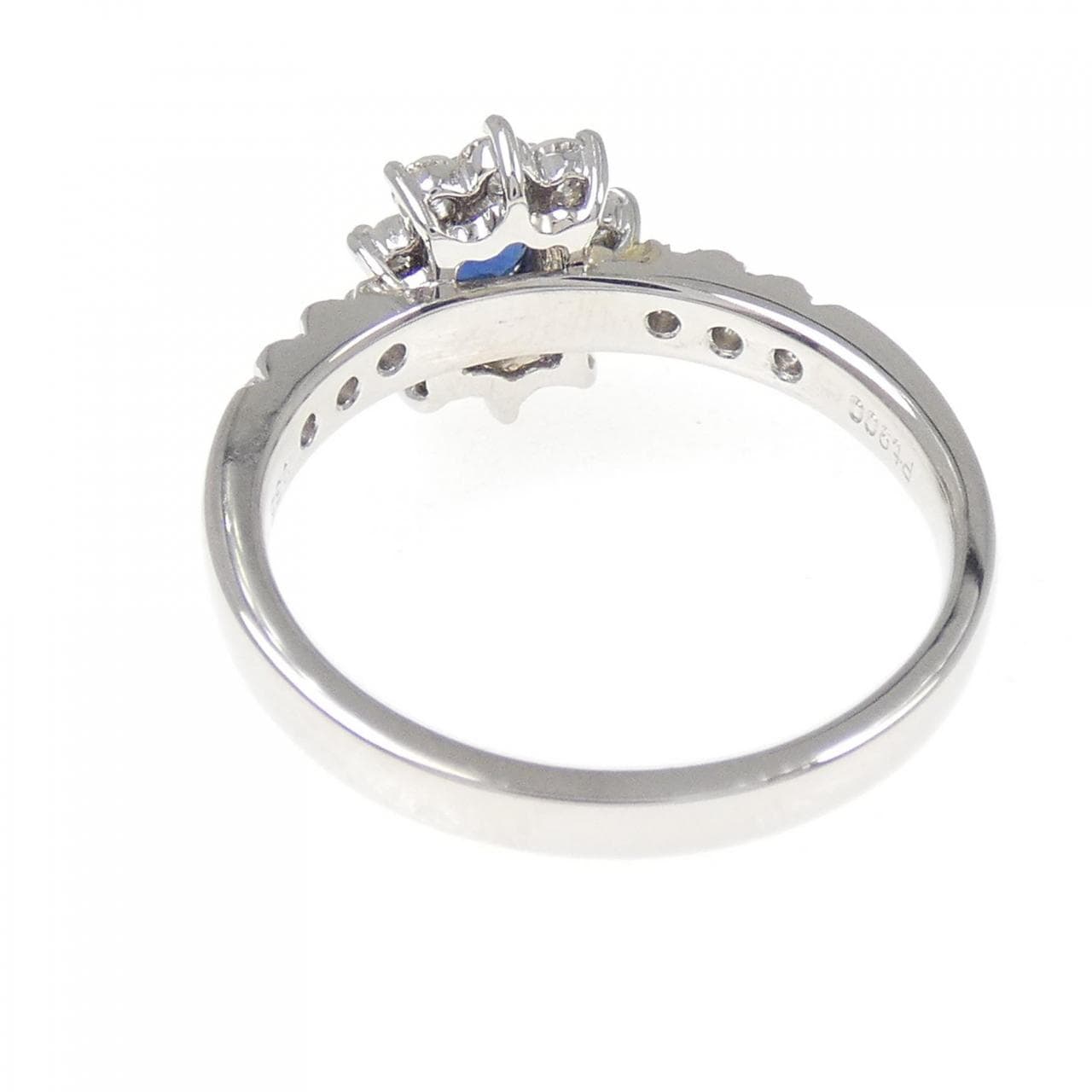PT900 サファイヤ リング 0.35CT
