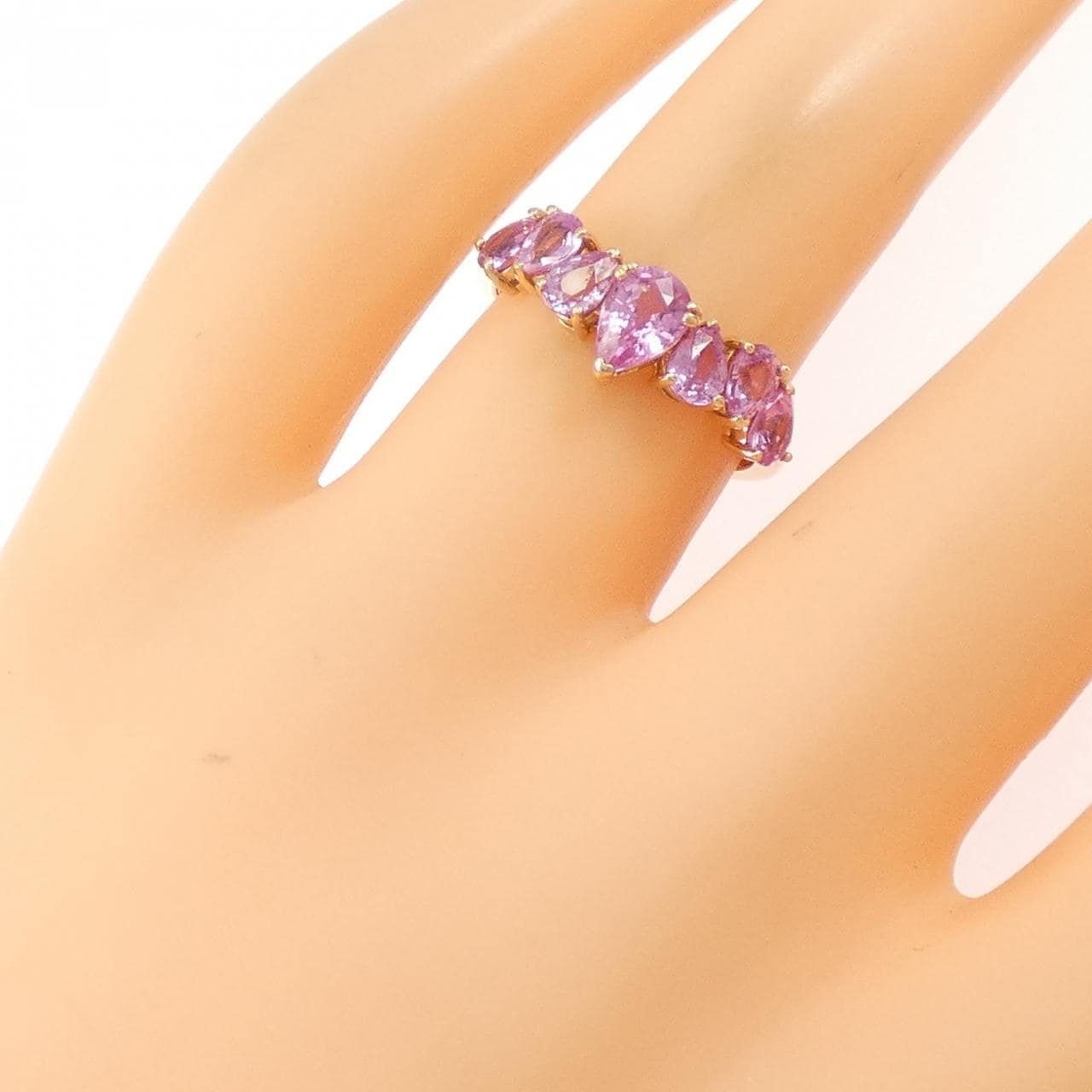 ジーエスティービー サファイヤ リング 1.40CT