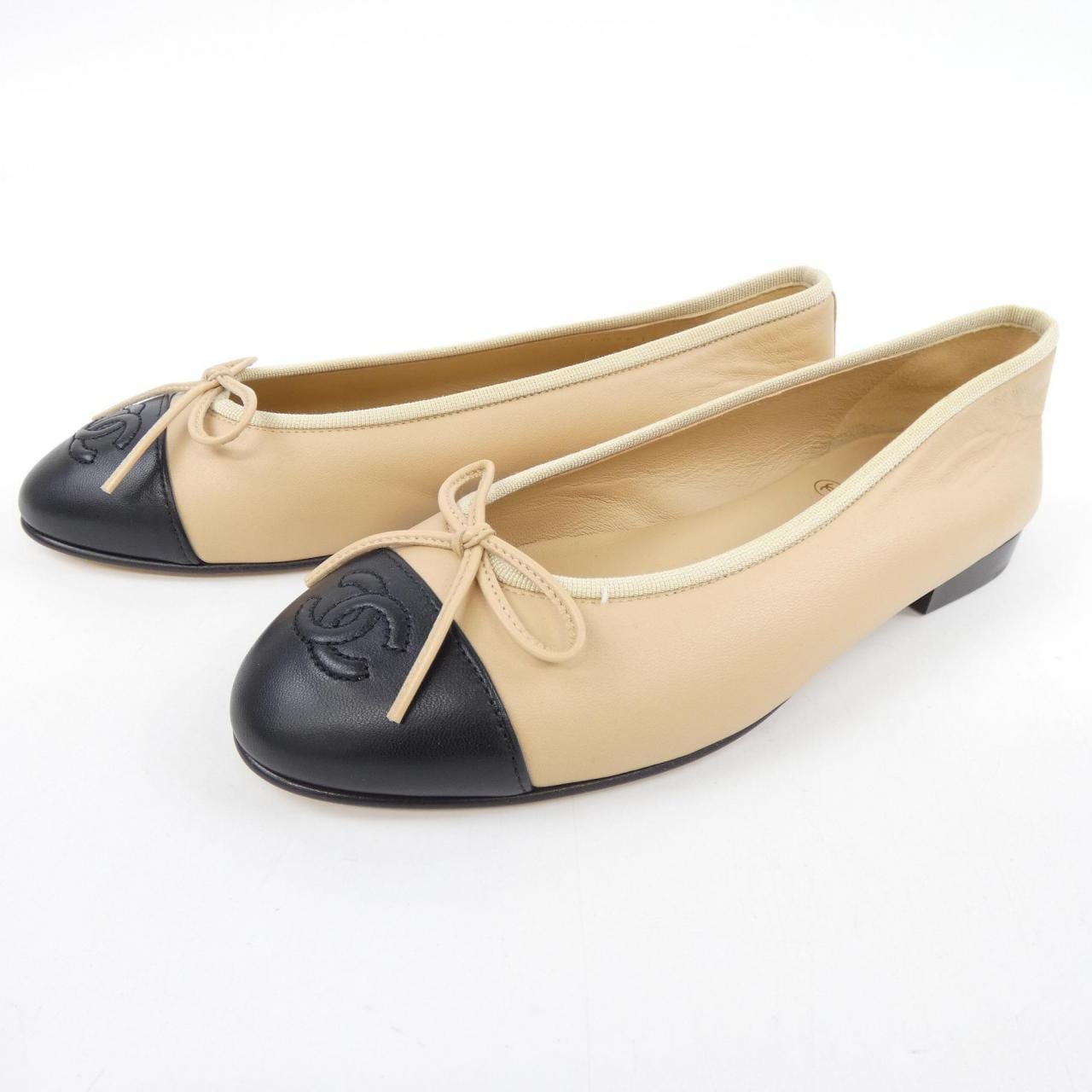 シャネル CHANEL バレリーナ BALLET FLATS G02819X01000 フラットシューズ