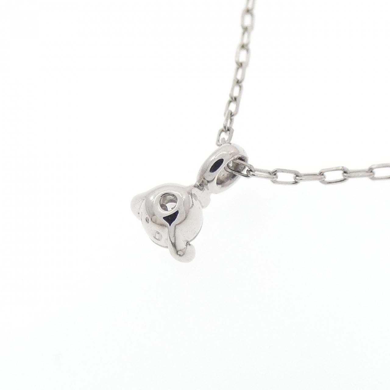 PT850 ソリティア ダイヤモンド ネックレス 0.1CT