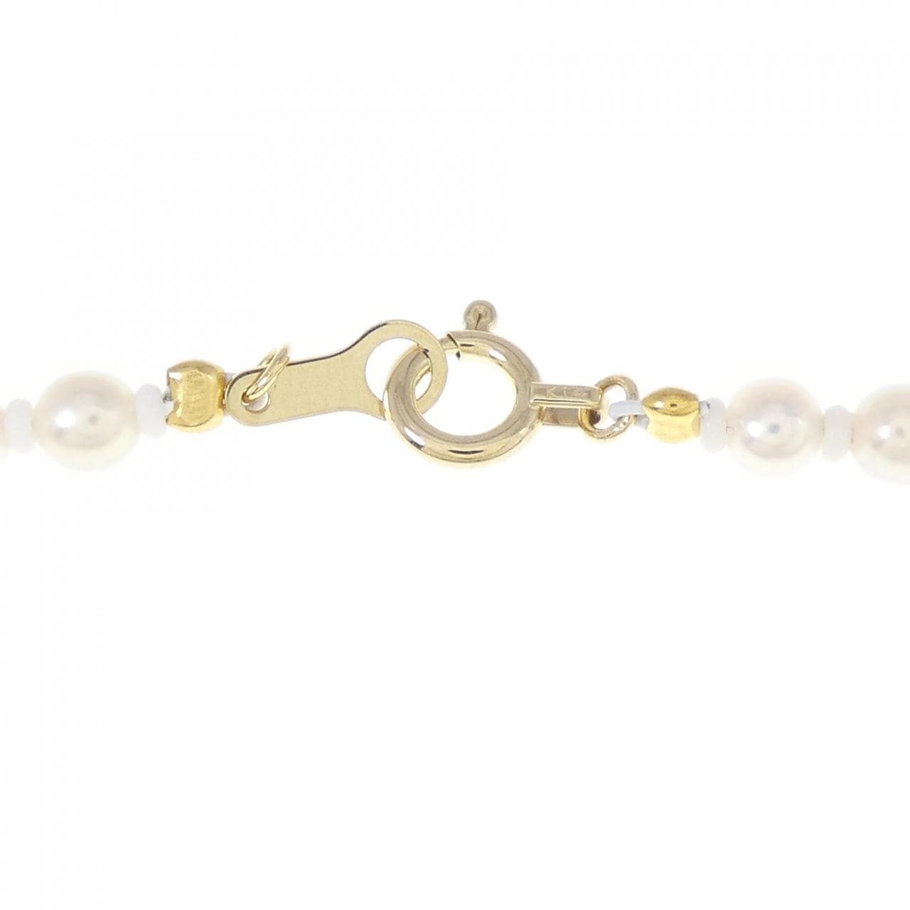 K14YG Akoya pearl necklace 3-3.5mm