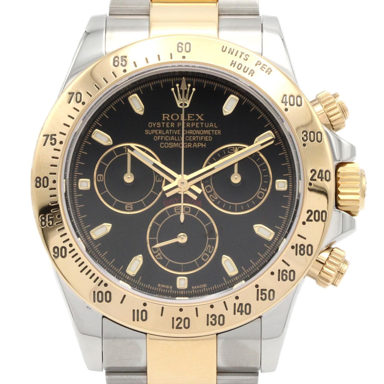 ロレックス デイトナ 116523 SSxYG 自動巻 ランダム番