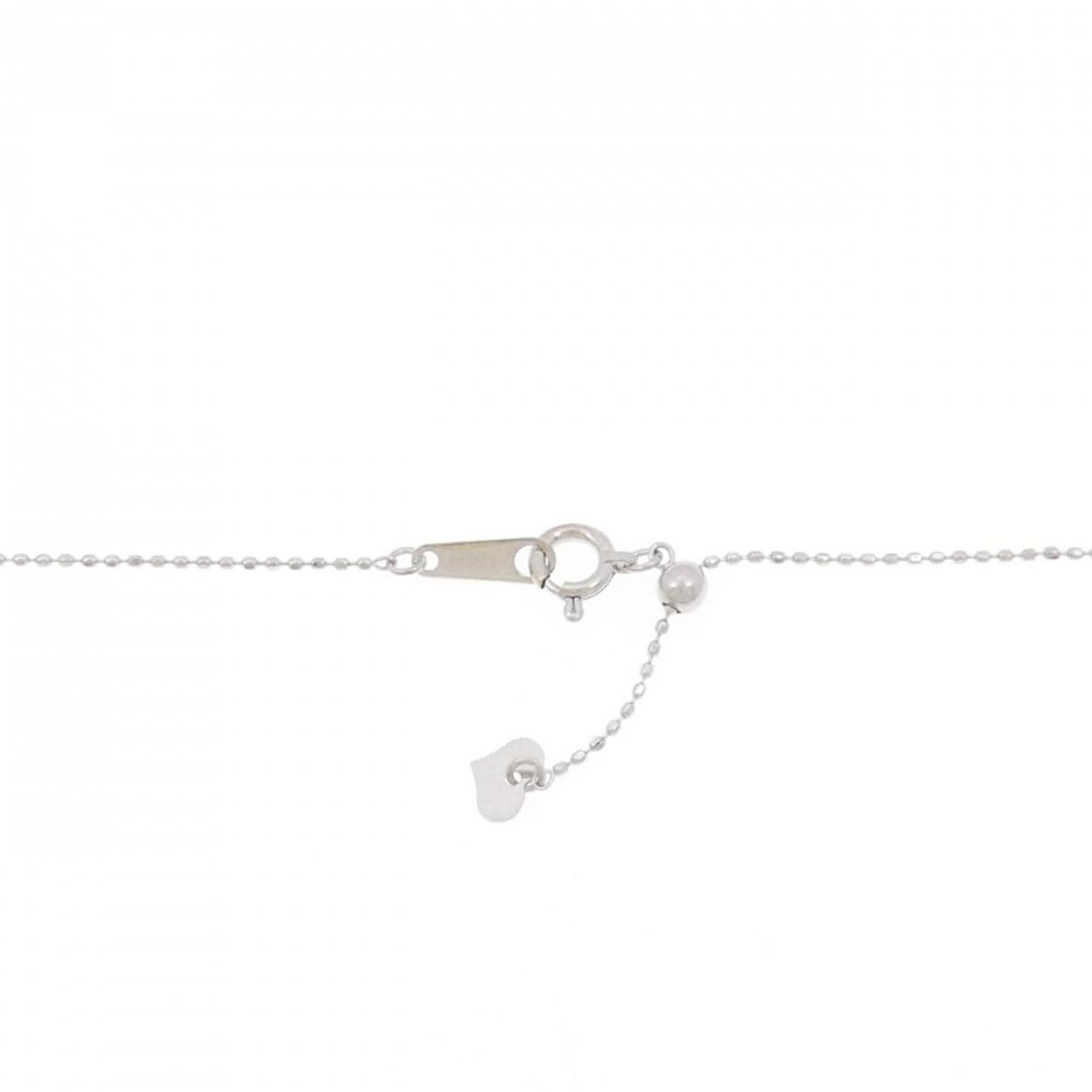 K18WG ダイヤモンド ネックレス 0.56CT