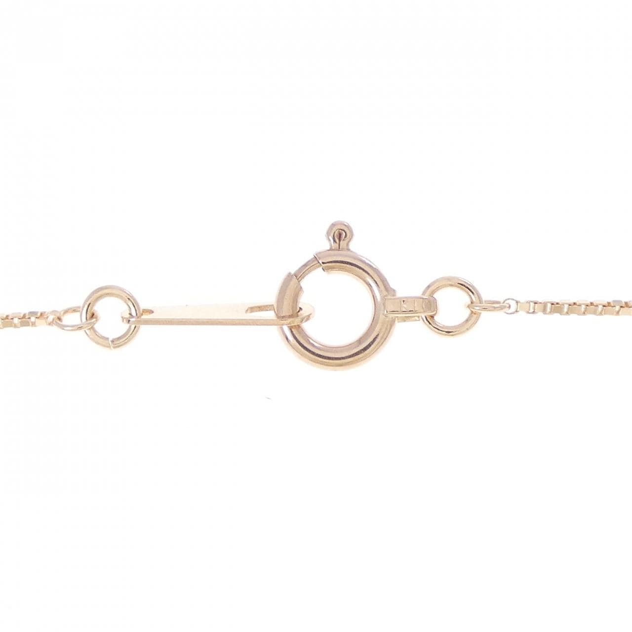 アガット ダイヤモンド ネックレス 0.01CT