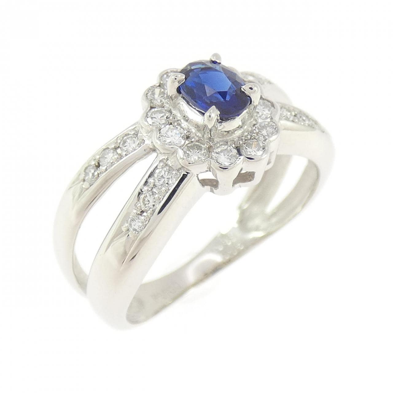 PT900 サファイヤ リング 0.36CT