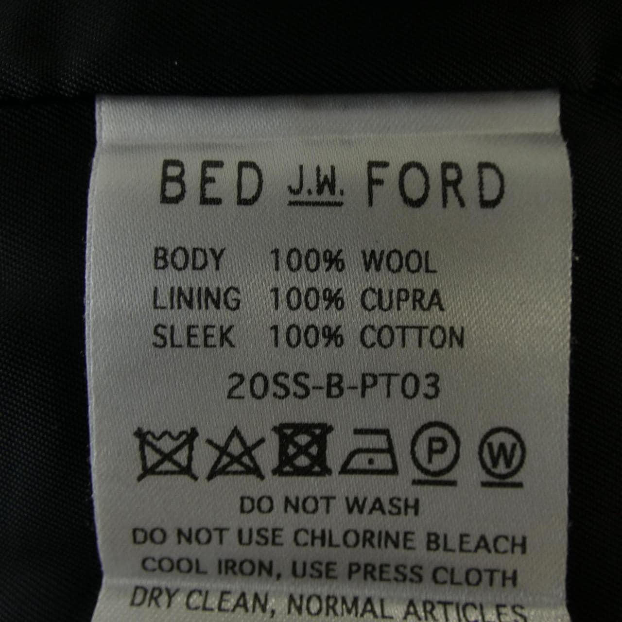 BED J.W. FORD パンツ