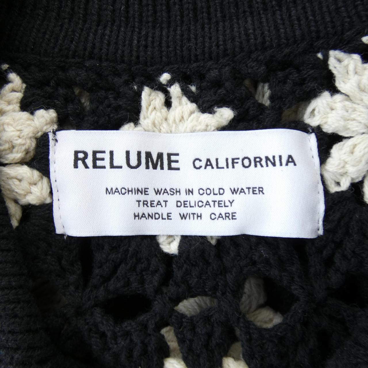 レリューム relume カーディガン