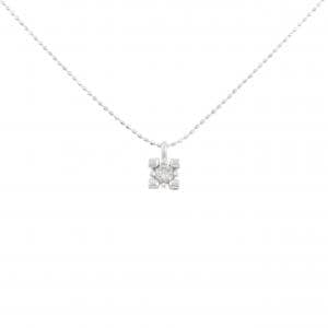 K18WG ダイヤモンド ネックレス 0.15CT