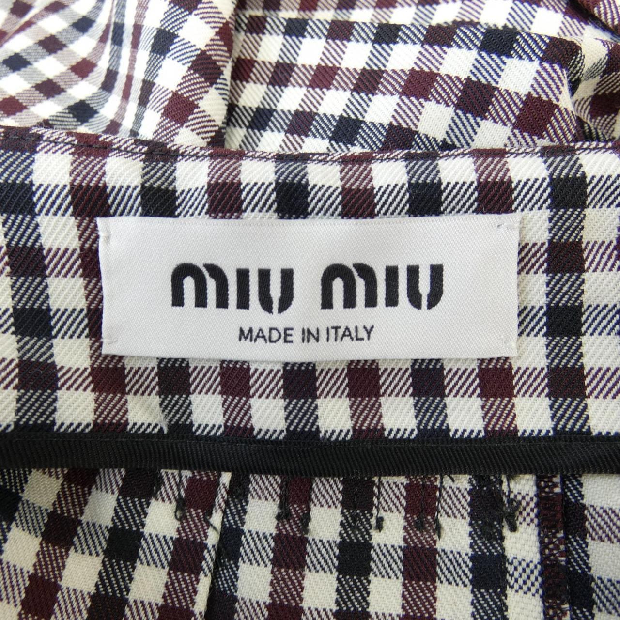 ミュウミュウ MIU MIU MG2062 S232 13JH スカート