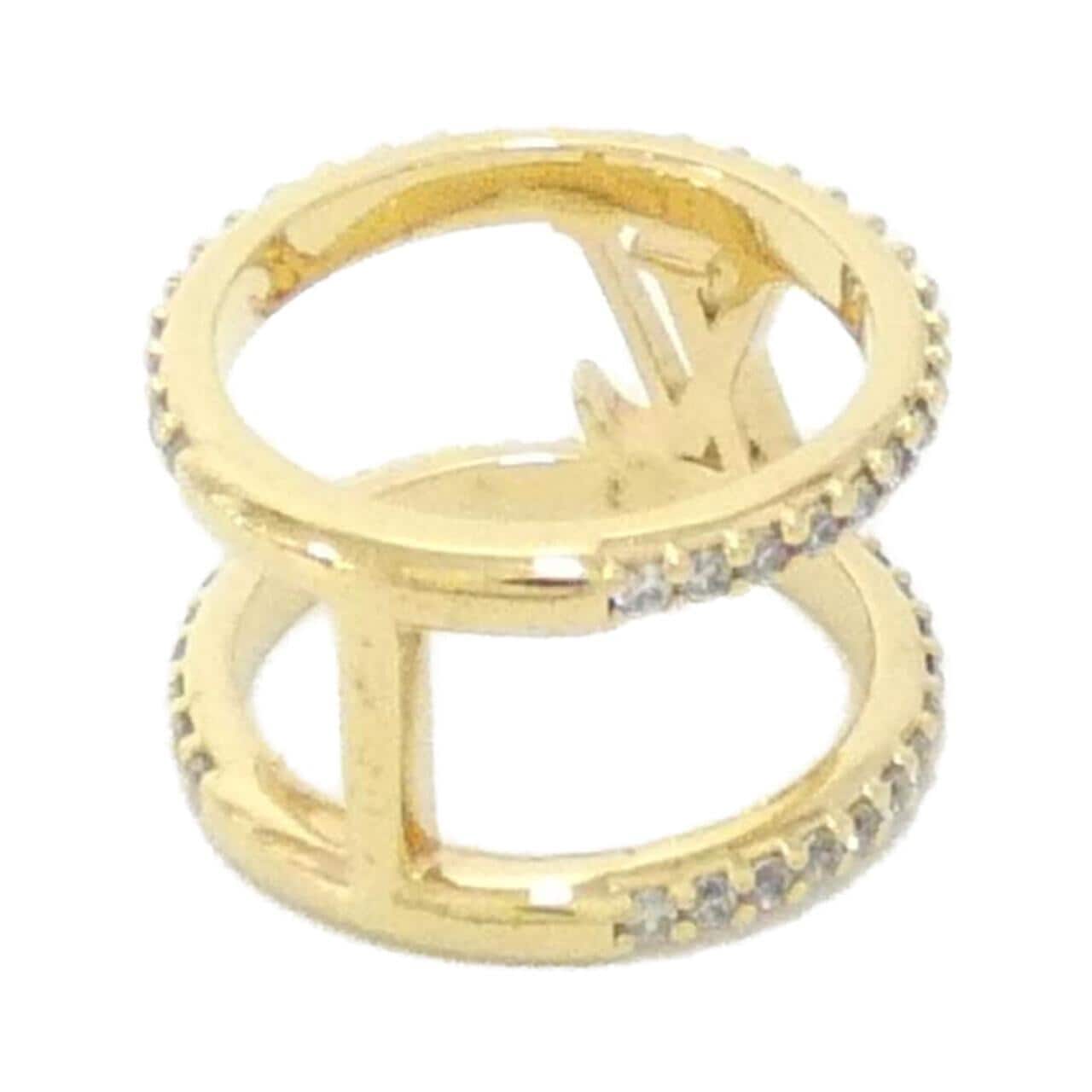 ルイヴィトン リング LVアイコニック ストラス S M1463S リング