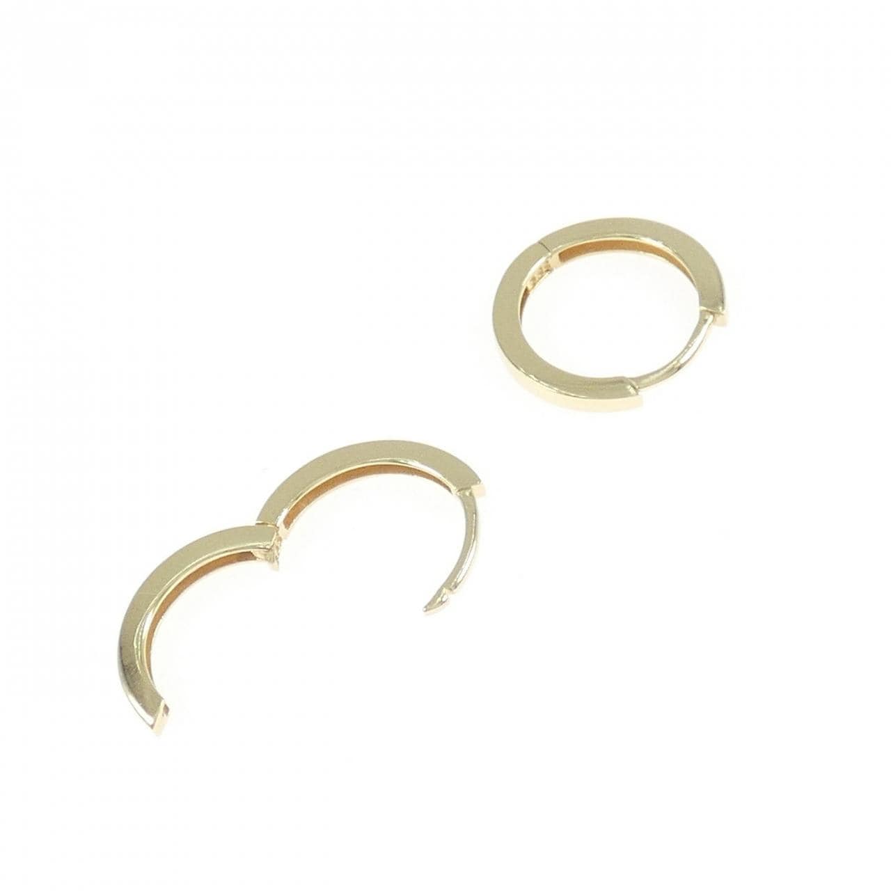 585YG フープ ピアス