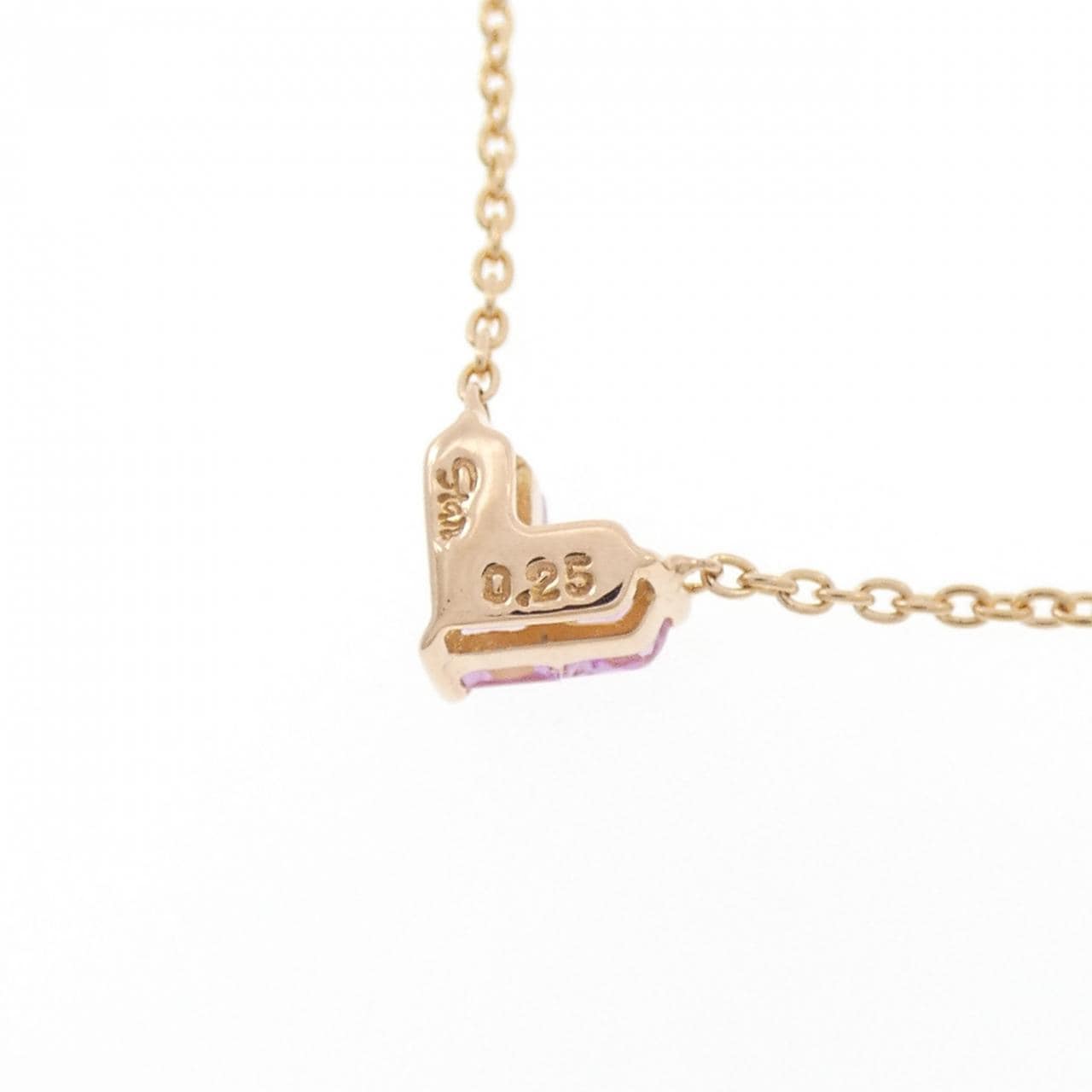 スタージュエリー サファイヤ ネックレス 0.25CT