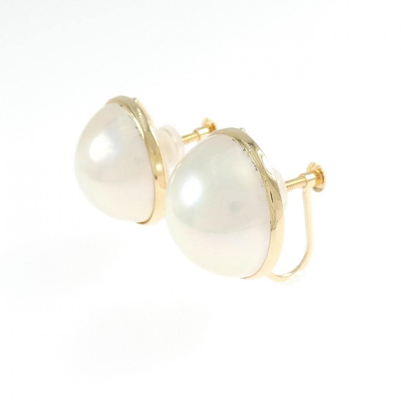 K18YG マベパール イヤリング