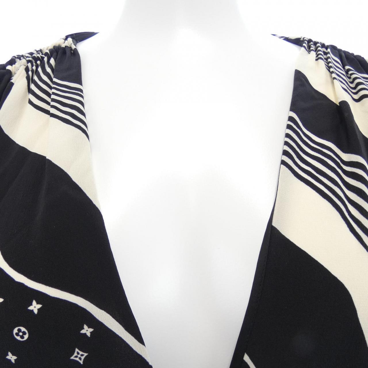 ルイヴィトン LOUIS VUITTON モノグラムウェーブバタフライスリーブトップ FPBL16Z31 トップス