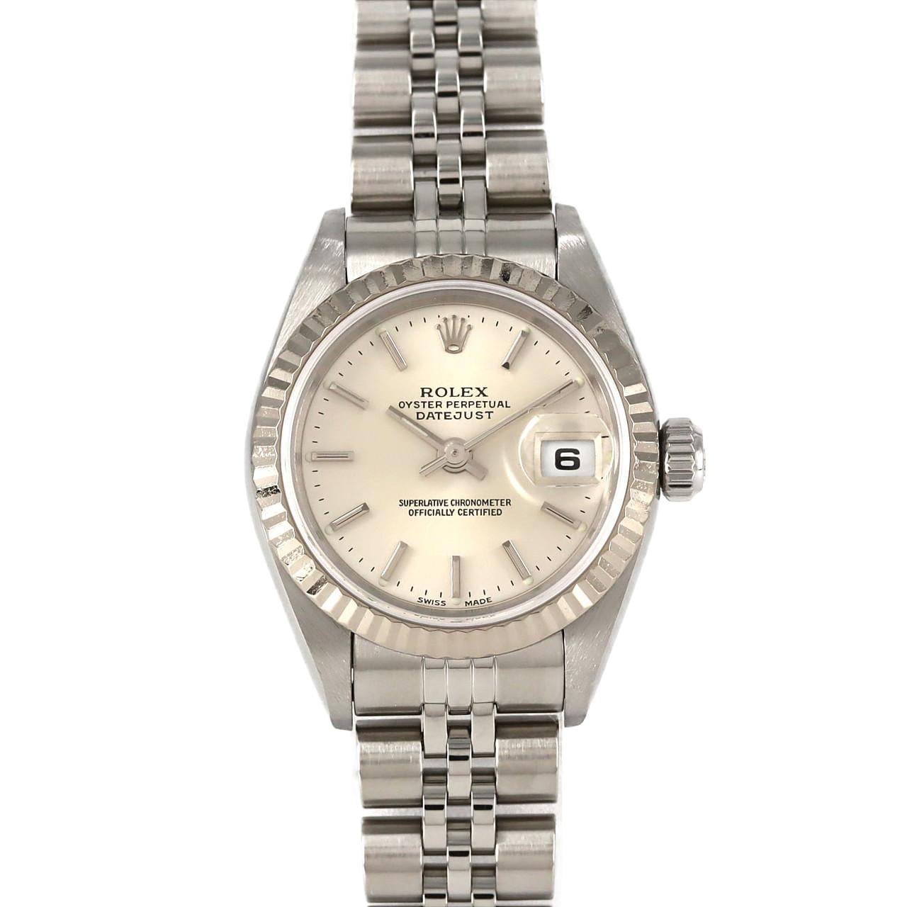 ロレックス デイトジャスト 79174 SSxWG 自動巻 P番