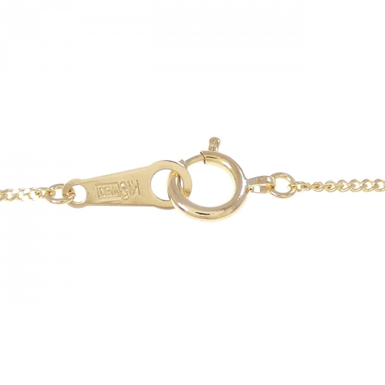 K18YG ダイヤモンド ネックレス 0.13CT