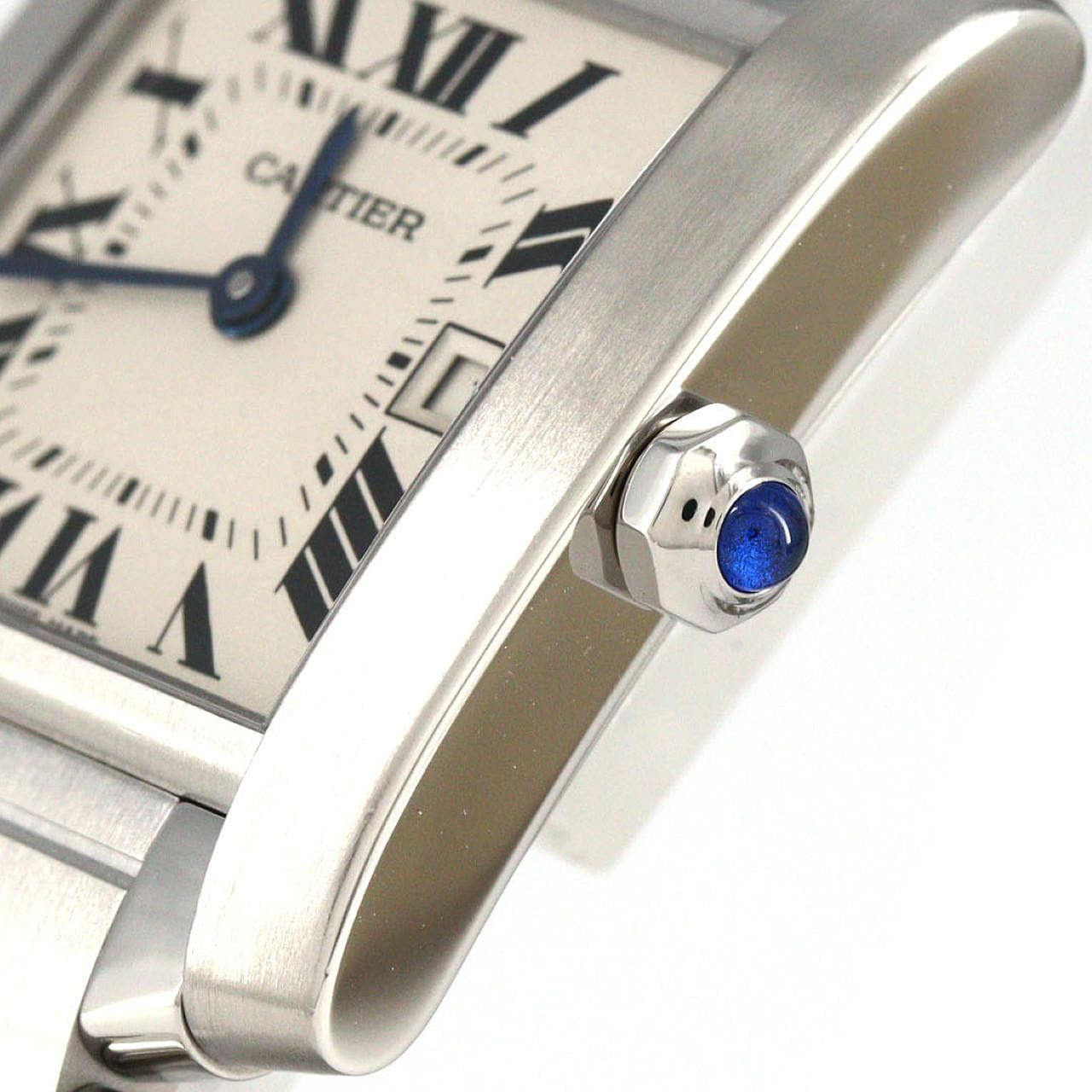 カルティエ タンクフランセーズMMデイト W51011Q3 SS クォーツ